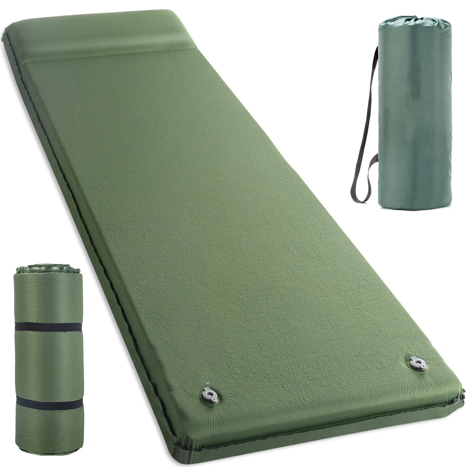 New Material 8cm Memory Foam Outdoor Activity Camping Mat Inflating Sleeping Mat for Hiking Comfortable PVC Camping Mattress
New Material 8cm Memory Foam Outdoor Activity Camping Mat Inflating Sleeping Mat for Hiking Comfortable PVC Camping Mattress