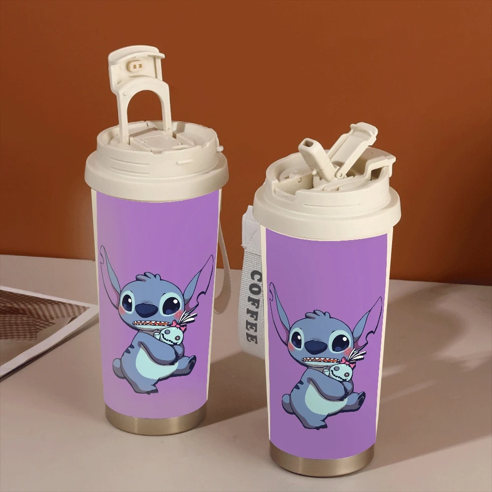 Disney Lilo & Stitch Portable Student Water Cup Large Capacity Girls Pattern Water Cup Lilo&stitch Cute Summer Portable Handle
Disney Lilo & Stitch Portable Student Water Cup Large Capacity Girls Pattern Water Cup Lilo&stitch Cute Summer Portable Handle
