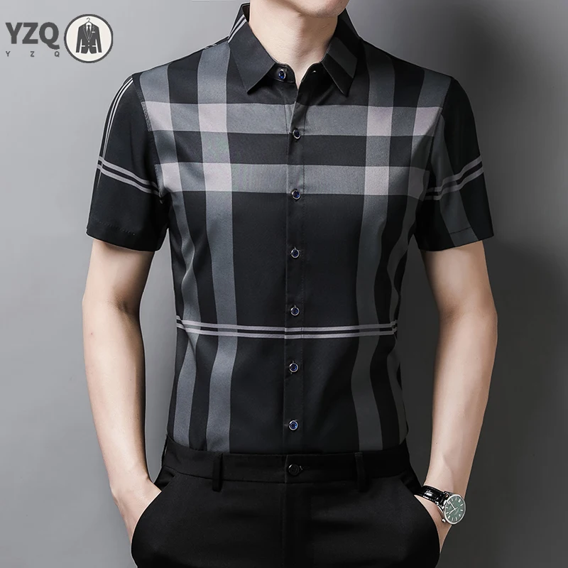 New Men's Casual Printed Short Sleeved Lapel Shirt for Summer Fashion Comfort No Ironing Wrinkle Resistant Top
New Men's Casual Printed Short Sleeved Lapel Shirt for Summer Fashion Comfort No Ironing Wrinkle Resistant Top