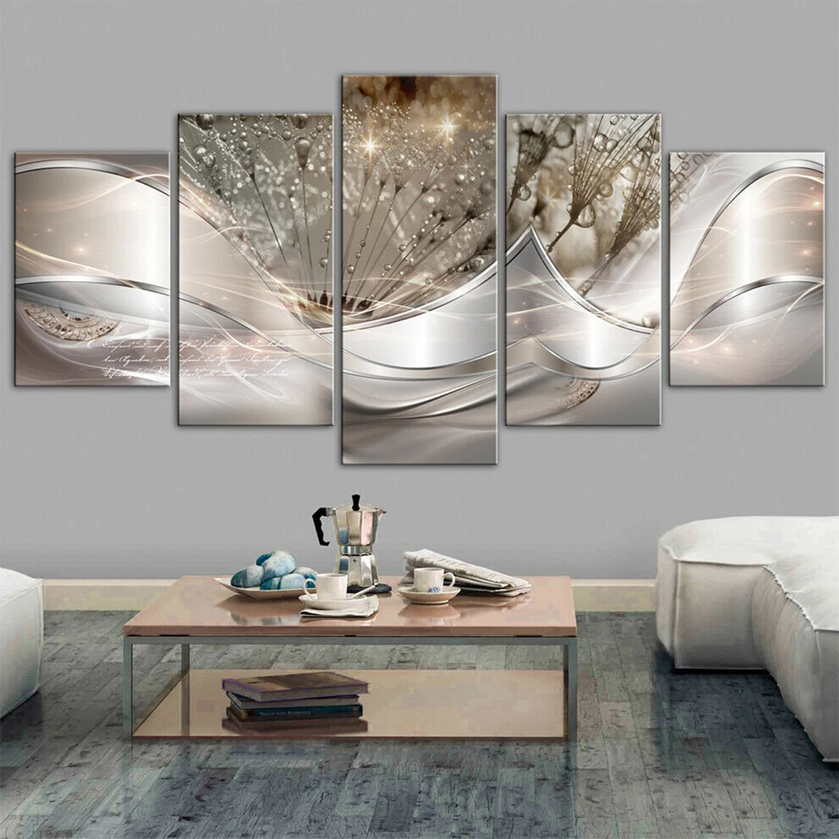 5Pcs Wall Paintings Set No Fading Wall Art Modern Artwork Wall Decor Creative Spraying Painting Sofa Background Painting
5Pcs Wall Paintings Set No Fading Wall Art Modern Artwork Wall Decor Creative Spraying Painting Sofa Background Painting