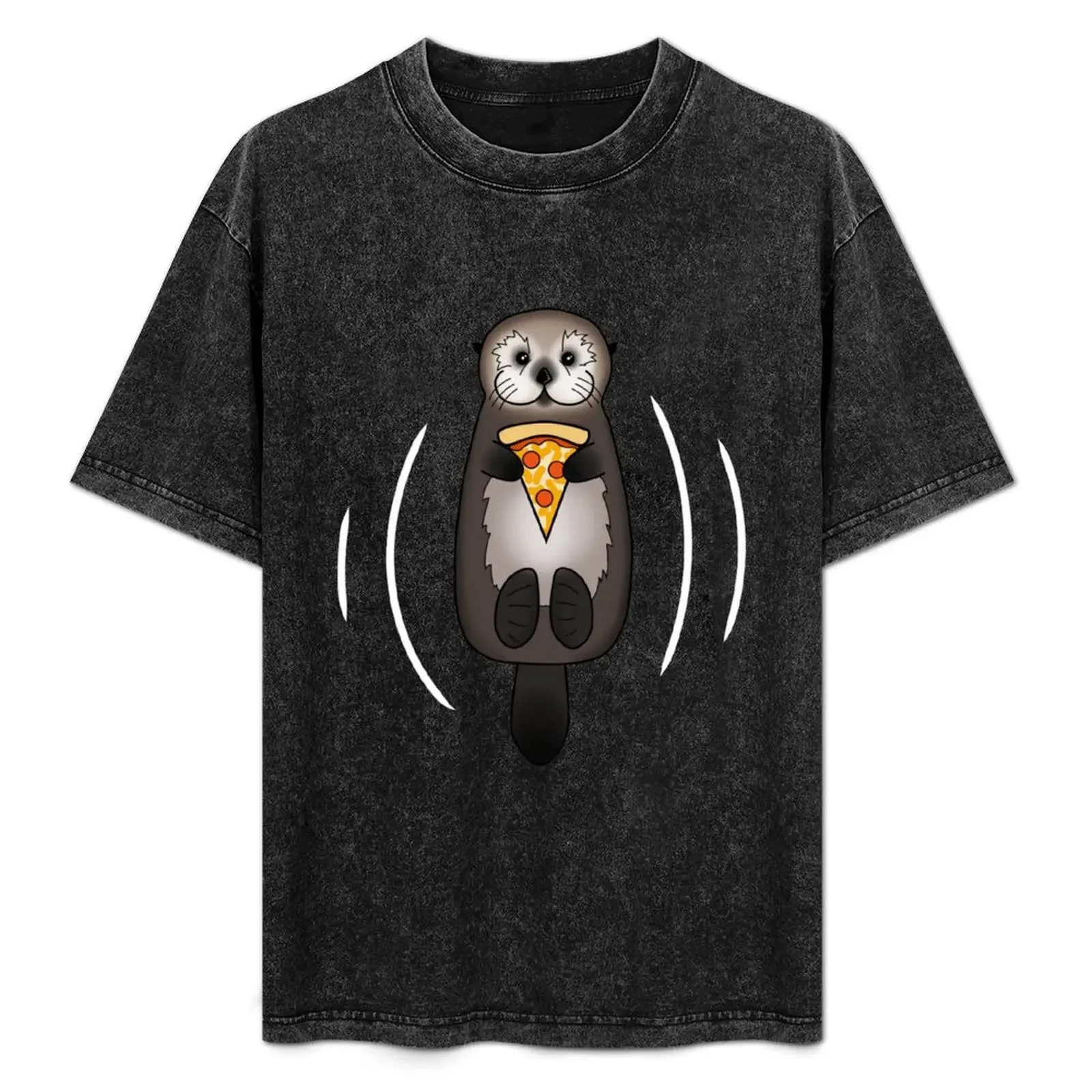 Sea Otter with Pizza T-Shirt Basic Regular Fit Casual T-Shirt
Sea Otter with Pizza T-Shirt Basic Regular Fit Casual T-Shirt