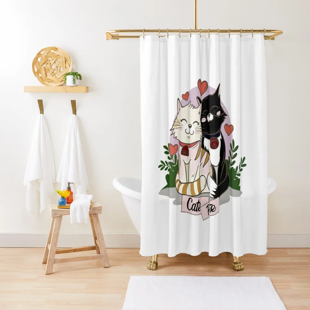 Cat Pate Valenttine-s-day Shower Curtain Shower Waterproof For Bathrooms Elegant Bathroom Curtain
Cat Pate Valenttine-s-day Shower Curtain Shower Waterproof For Bathrooms Elegant Bathroom Curtain