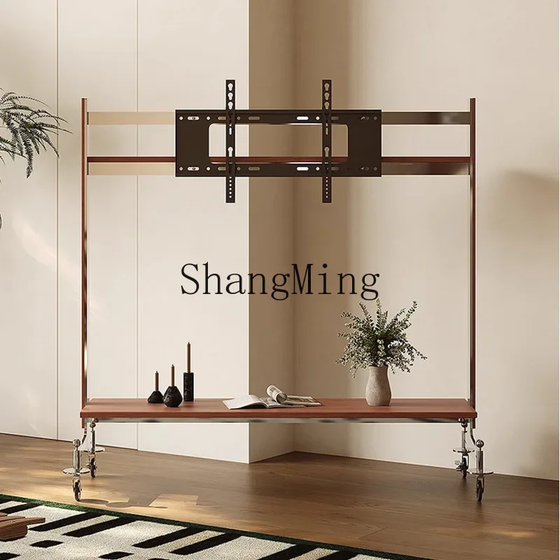 ZYY medieval TV cabinet small apartment living room bedroom floor removable monitor TV rack
ZYY medieval TV cabinet small apartment living room bedroom floor removable monitor TV rack