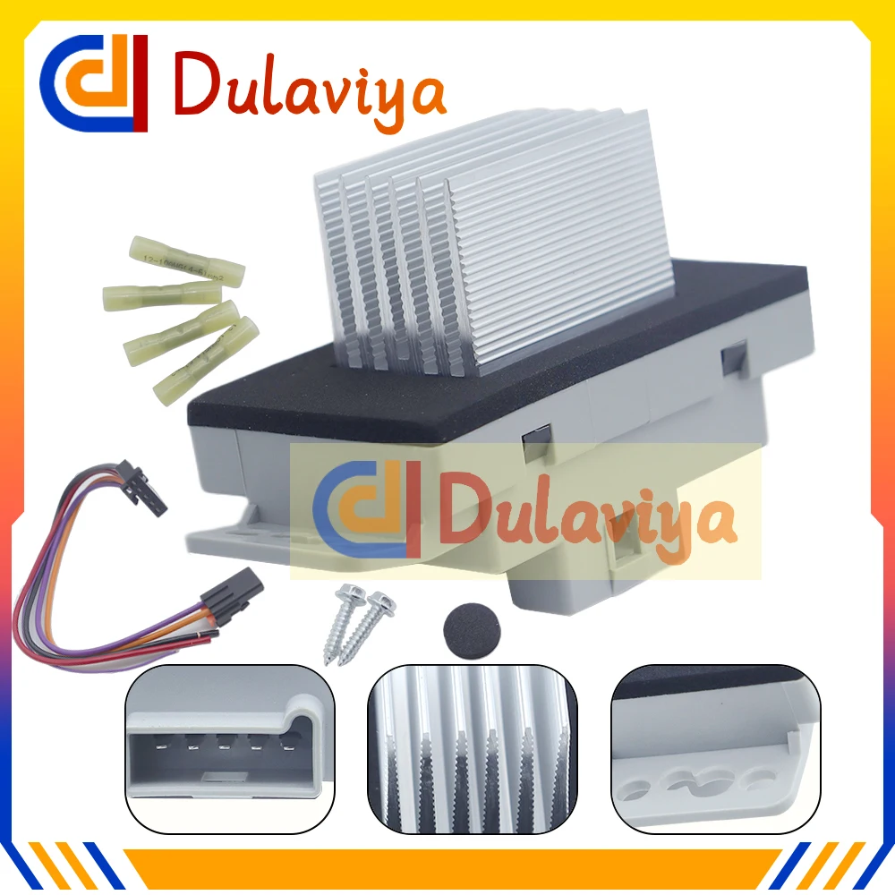 93803636 AC Blower Motor Resistor With Plug For Chevrolet Impala Cadillac Escalade GMC Sierra Yukon 1580567 52413530 52409643
93803636 AC Blower Motor Resistor With Plug For Chevrolet Impala Cadillac Escalade GMC Sierra Yukon 1580567 52413530 52409643