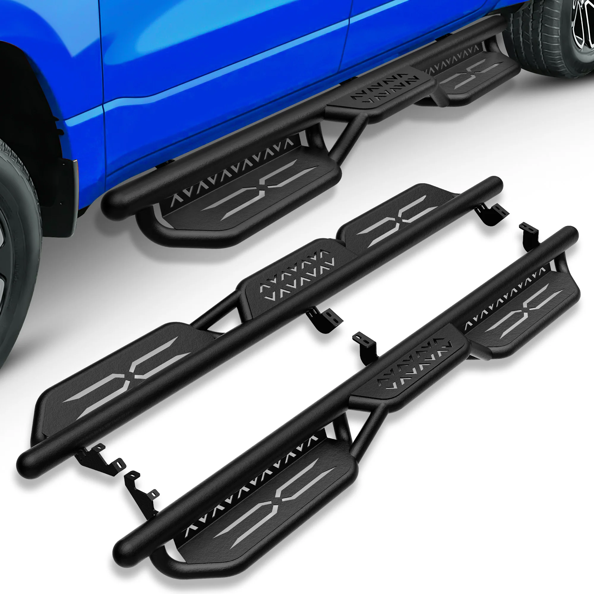 Running Boards Side Steps for 2010-2024 Toyota 4Runner Trail Edition, 2014-2024 4-Runner SR5 / TRD Pro Model ,2-Stairs
Running Boards Side Steps for 2010-2024 Toyota 4Runner Trail Edition, 2014-2024 4-Runner SR5 / TRD Pro Model ,2-Stairs