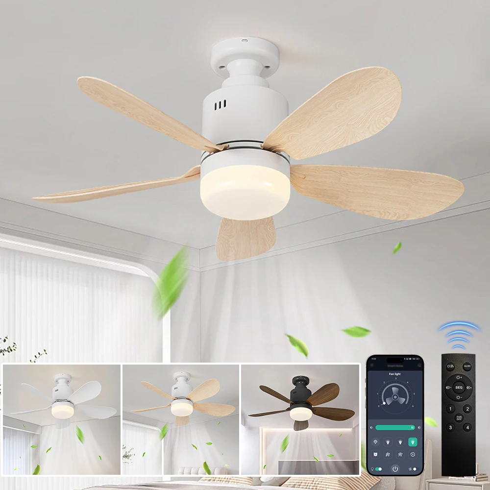 LED Small Ceiling Fan Light E27/E26 with Remote Dimming, Suitable for Living Rooms, Study Rooms, and Household Use, 85-265V
LED Small Ceiling Fan Light E27/E26 with Remote Dimming, Suitable for Living Rooms, Study Rooms, and Household Use, 85-265V