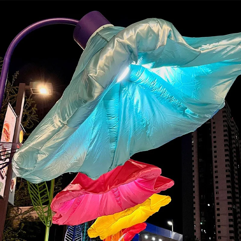 Vv112 Large Induction Flowering Street Lamp Rose Trumpet Automatic Opening and Closing Gas Model Flower Park Interactive Device
Vv112 Large Induction Flowering Street Lamp Rose Trumpet Automatic Opening and Closing Gas Model Flower Park Interactive Device