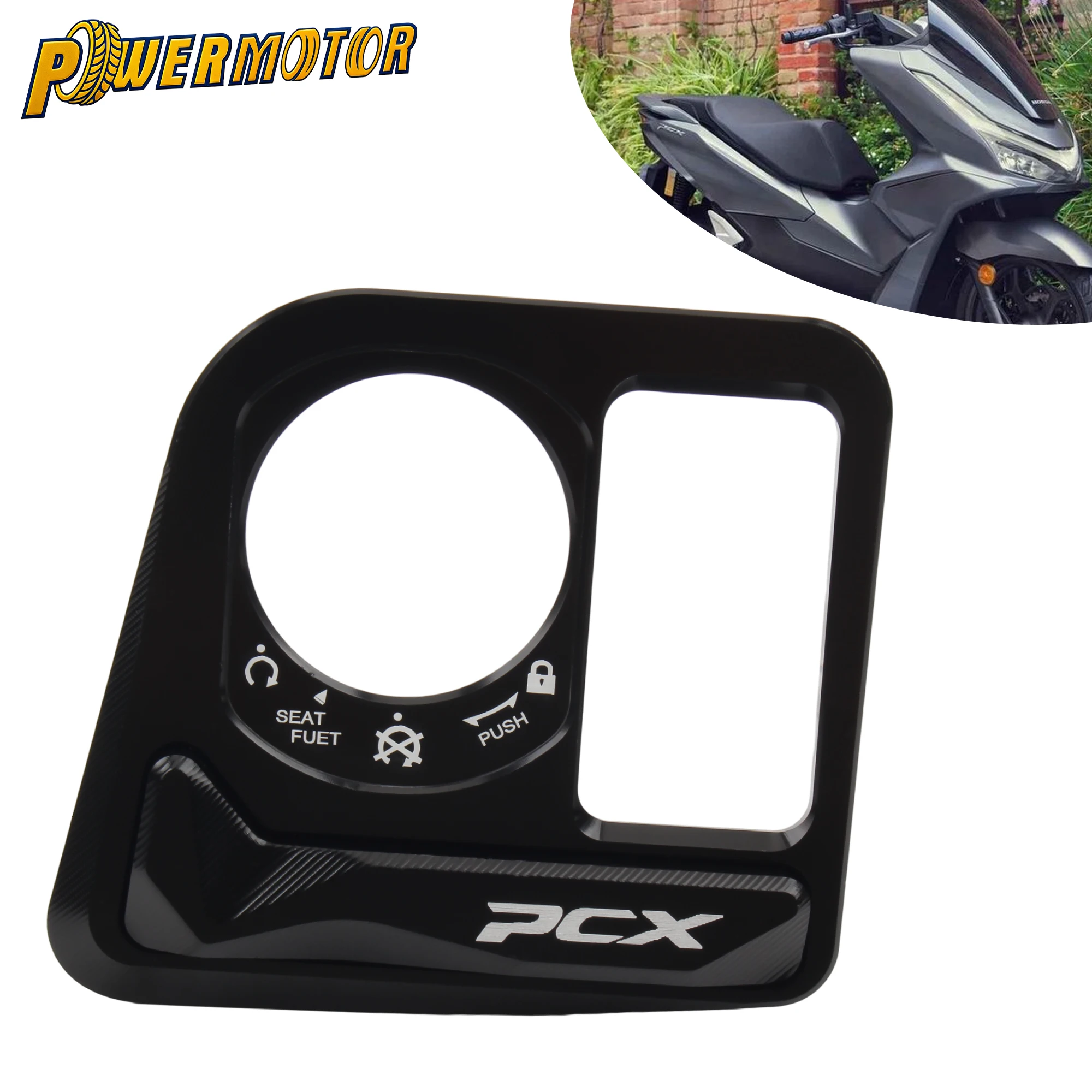 For Honda PCX125 PCX160 2021-2024 Motorcycle Ignition Key Lock Cap Cover Scooter Switch Protector Motorbike Accessories Enduro
For Honda PCX125 PCX160 2021-2024 Motorcycle Ignition Key Lock Cap Cover Scooter Switch Protector Motorbike Accessories Enduro