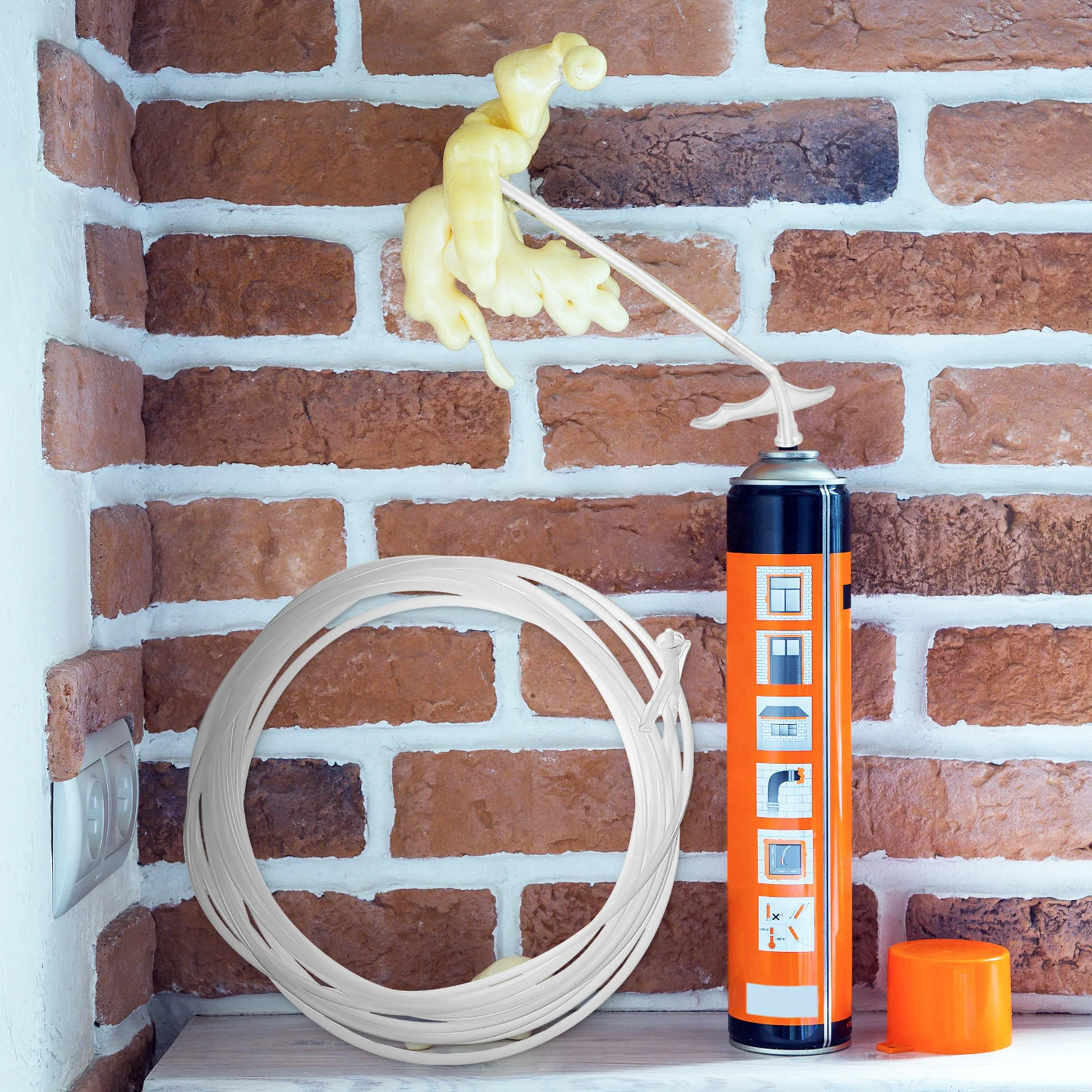 2Pcs Spray Foam Nozzle Tubes Pe Extension Long Can Applicator for Precision Gap Filling Insulation Home Industry Use Foam Spray 
2Pcs Spray Foam Nozzle Tubes Pe Extension Long Can Applicator for Precision Gap Filling Insulation Home Industry Use Foam Spray