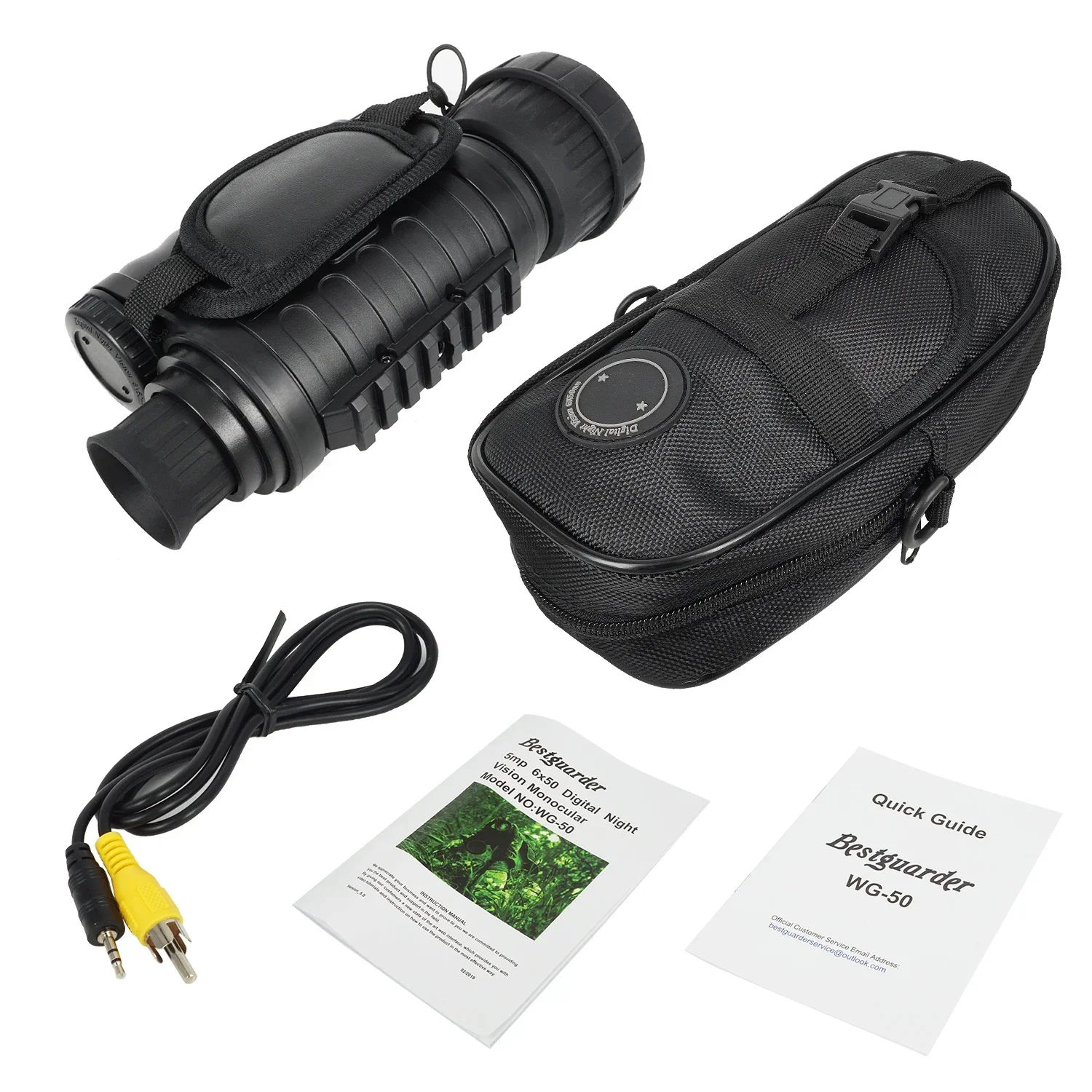 New Night Vision 1150ft Range Hunting Telescope Optical Sight 6x50mm Monocular Night Vision Support WIFI
New Night Vision 1150ft Range Hunting Telescope Optical Sight 6x50mm Monocular Night Vision Support WIFI
