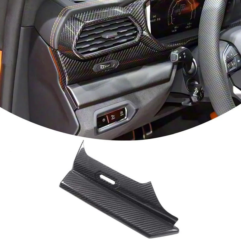For Lamborghini URUS 2018-2021 Carbon Fiber Car Dashboard Left Side Air Outlet Vent Cover Interior Trim Sticker Accessories
For Lamborghini URUS 2018-2021 Carbon Fiber Car Dashboard Left Side Air Outlet Vent Cover Interior Trim Sticker Accessories