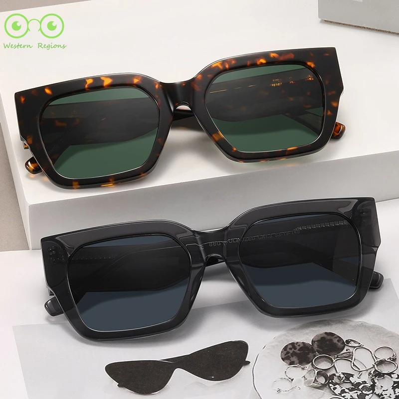 European and American thick frame direction acetate wide foot square polarized sunglasses for men and women versatile outdoor
European and American thick frame direction acetate wide foot square polarized sunglasses for men and women versatile outdoor