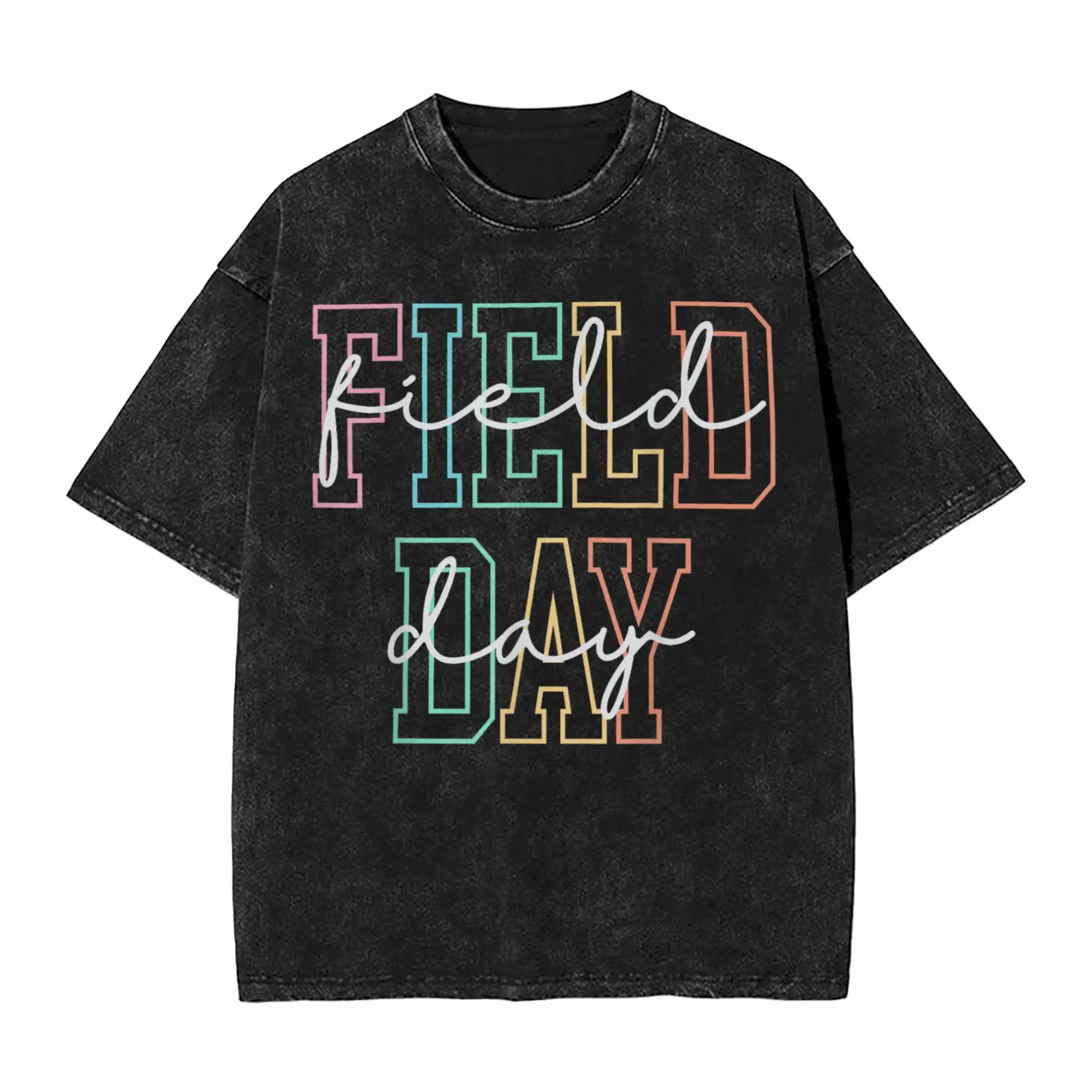 School Field Day Happy Field Day Teacher Life T Shirts for Men Cotton Funny T-Shirt Crewneck Tees Short Sleeve Tops Original
School Field Day Happy Field Day Teacher Life T Shirts for Men Cotton Funny T-Shirt Crewneck Tees Short Sleeve Tops Original