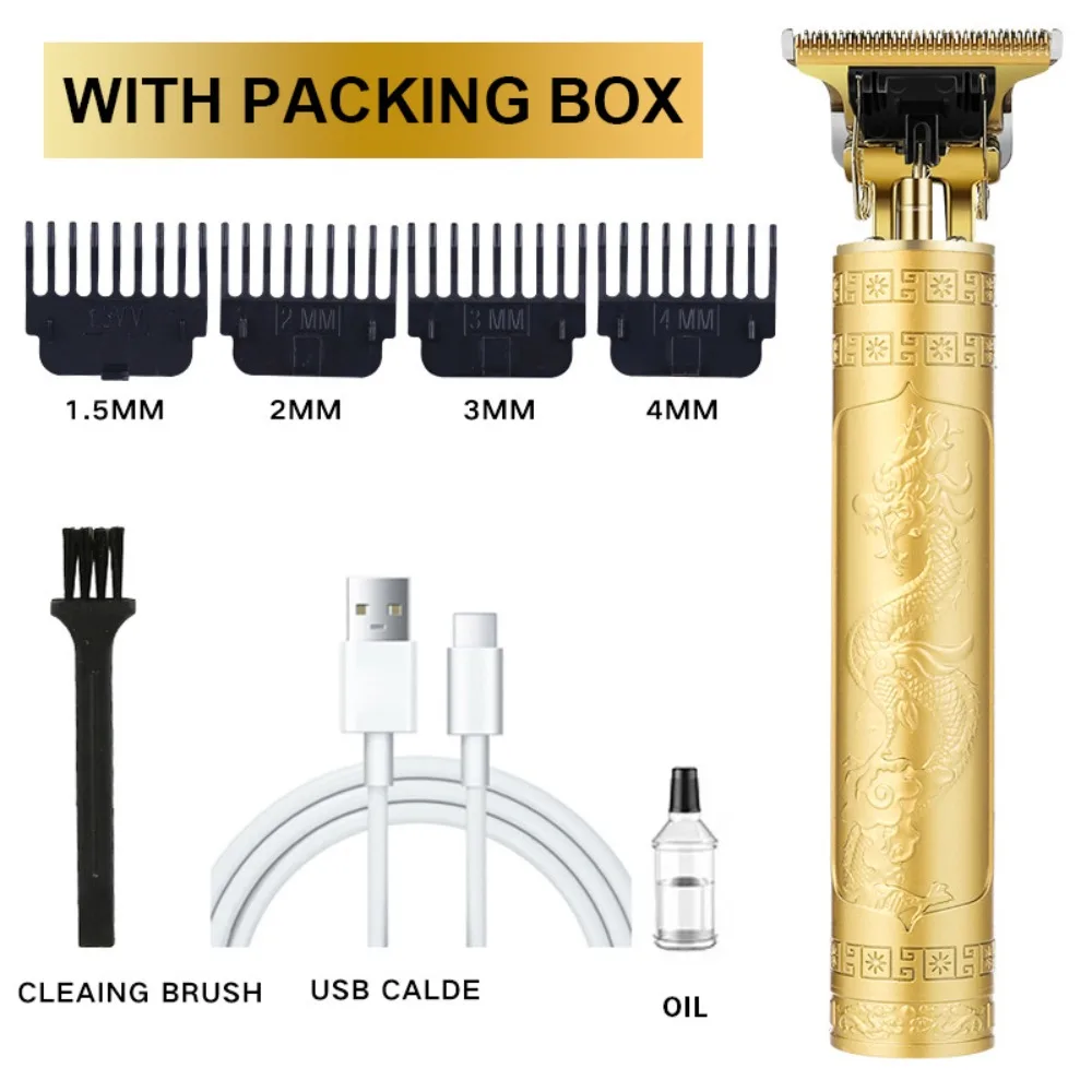 Vintage Cordless Design Electric Hair Clipper Fast Charging Portable Hair Trimmer USB Charging Beard Shavers Home Use
Vintage Cordless Design Electric Hair Clipper Fast Charging Portable Hair Trimmer USB Charging Beard Shavers Home Use