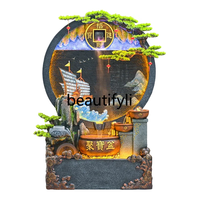 A15 rockery flowing water, fish tank landscaping courtyard, living room entrance office decoration, decoration
A15 rockery flowing water, fish tank landscaping courtyard, living room entrance office decoration, decoration