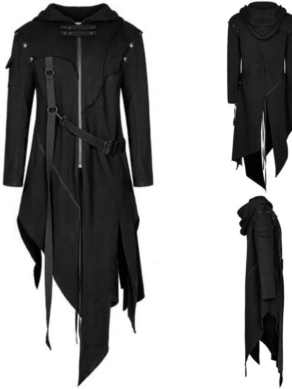 2025 Halloween Mens Irregular Windbreaker Coat COS W118 Ultra Slim Fit Denim Fabric Double Breasted Long Coat Pure Color Danc...
2025 Halloween Mens Irregular Windbreaker Coat COS W118 Ultra Slim Fit Denim Fabric Double Breasted Long Coat Pure Color Danc...