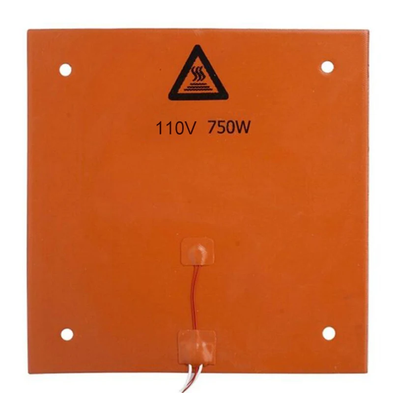 110V 750W Silicone Heater Pad Heating Pad 310mm Universal For Creality CR-10 Printer Rubber Heating Mat Warming Accessories
110V 750W Silicone Heater Pad Heating Pad 310mm Universal For Creality CR-10 Printer Rubber Heating Mat Warming Accessories