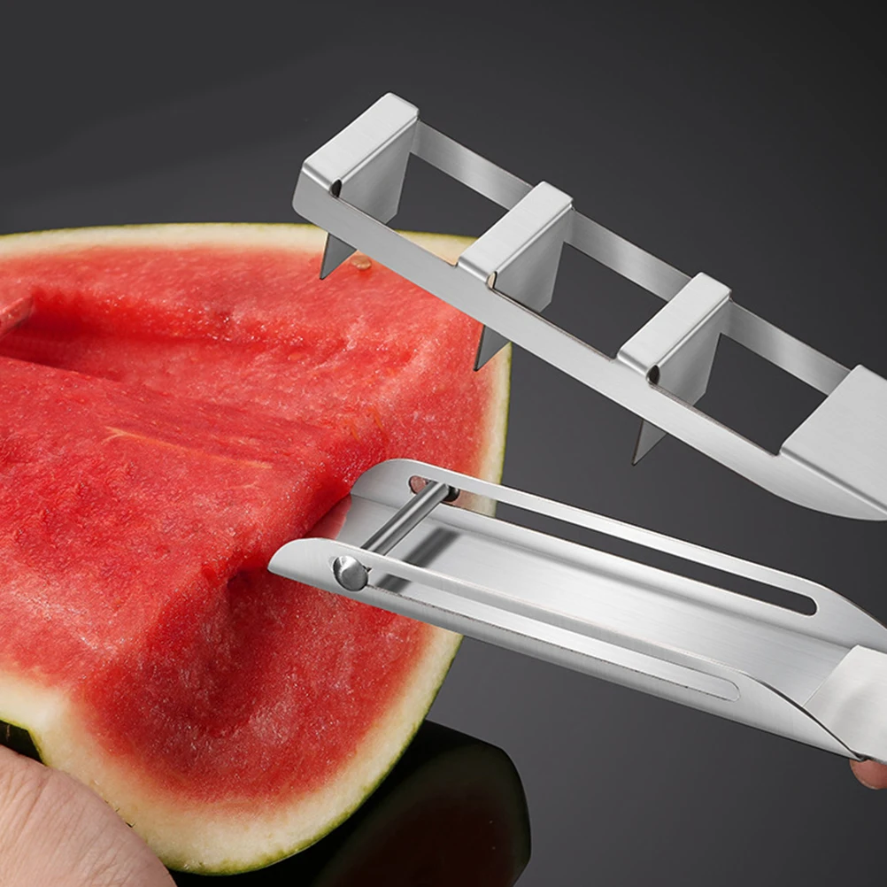 Watermelon Cut Device Kitchen Creative Tools Non-stick Slicing Wedger Party Fruit Stainless Steel Slicer
Watermelon Cut Device Kitchen Creative Tools Non-stick Slicing Wedger Party Fruit Stainless Steel Slicer