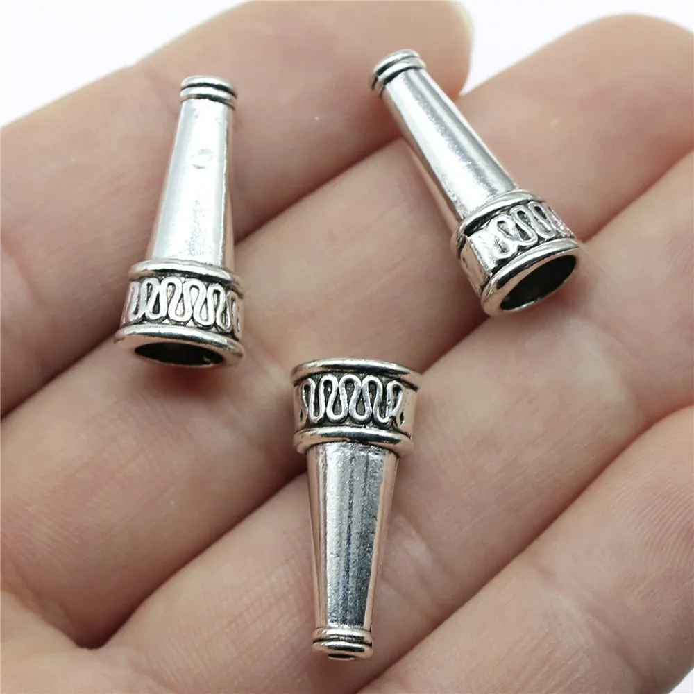 100pcs 22x10x9mm Crimps End Caps Bead Covers Antique Silver Color Speaker End Bead Caps Connectors
100pcs 22x10x9mm Crimps End Caps Bead Covers Antique Silver Color Speaker End Bead Caps Connectors