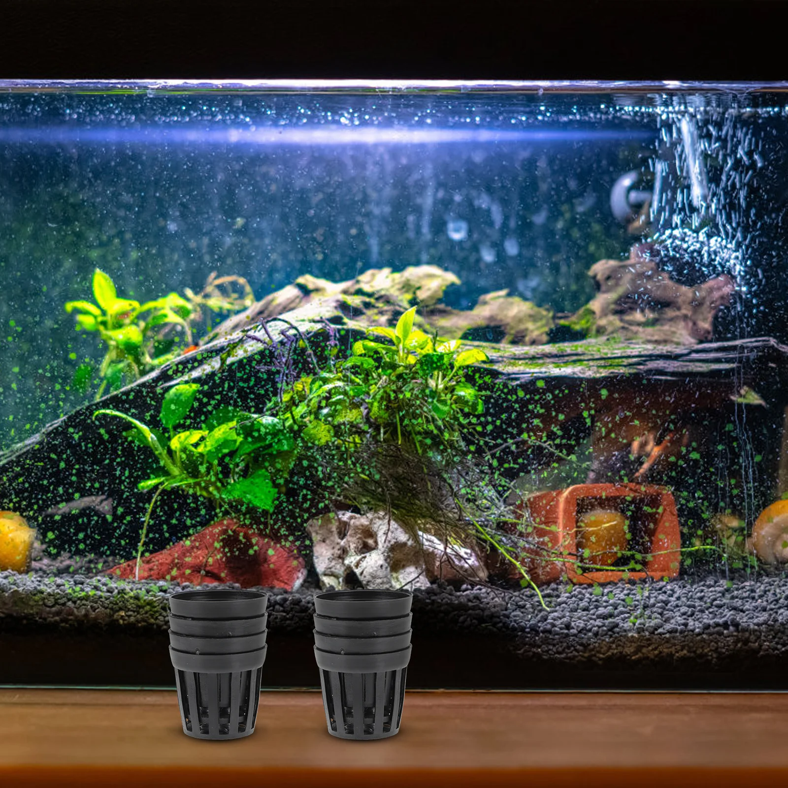 50Pcs Fish Tank Planting Basket Reusable Plastic Planter Cup for Aquariums Hydroponic Garden Water Plants Pond Pool Supplies
50Pcs Fish Tank Planting Basket Reusable Plastic Planter Cup for Aquariums Hydroponic Garden Water Plants Pond Pool Supplies