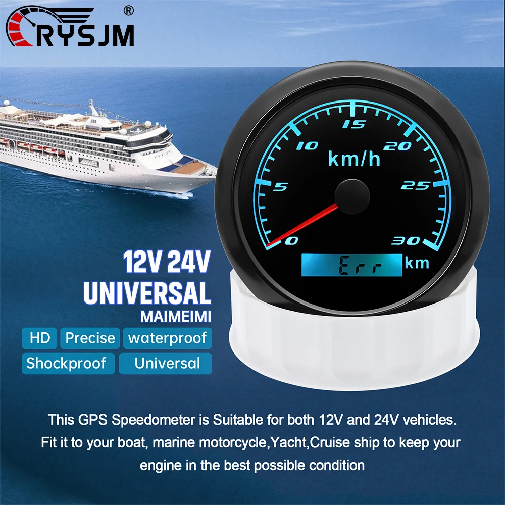 85mm Car Digital GPS Speedometer 7-color Backlight Car Gauge With GPS Antenna Waterproof Meter for 12V24V Boat Car Yacht
85mm Car Digital GPS Speedometer 7-color Backlight Car Gauge With GPS Antenna Waterproof Meter for 12V24V Boat Car Yacht