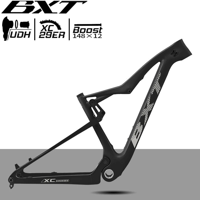 BXT НОВАЯ карбоновая рама MTB UDH с полной подвеской 29er, UDH Hanger Boost 148x12 мм, задний амортизатор рамы MTB 165*35*22, рама горного велосипеда
BXT НОВАЯ карбоновая рама MTB UDH с полной подвеской 29er, UDH Hanger Boost 148x12 мм, задний амортизатор рамы MTB 165*35*22, рама горного велосипеда