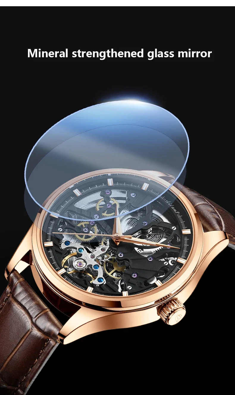 Reloj Hombre Watches Mens AILANG Top Brand Luxury Rose Gold Skeleton Tourbillon Automatic Mechanical Watch for Men Waterproof
Reloj Hombre Watches Mens AILANG Top Brand Luxury Rose Gold Skeleton Tourbillon Automatic Mechanical Watch for Men Waterproof