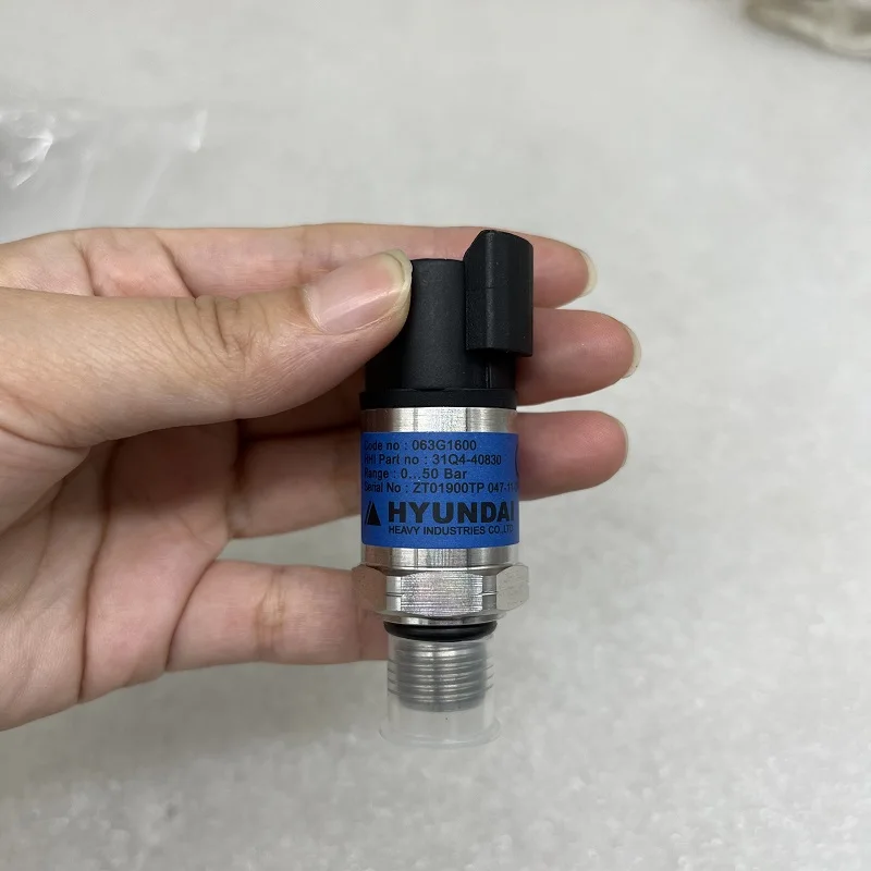 Factory Price Excavator Parts 50 Bar Sensor Switch Pressure 31q4-40830
Factory Price Excavator Parts 50 Bar Sensor Switch Pressure 31q4-40830