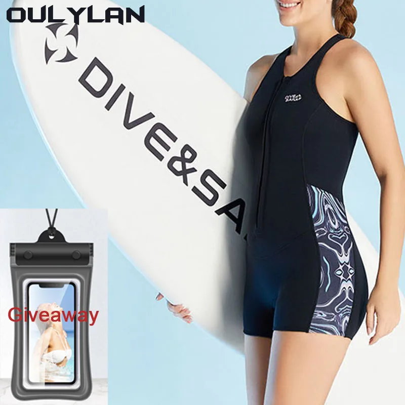 Oulylan 2MM Wetsuit Women Sleeveless One Piece Swimsuit Front Zip Female Shorty Wetsuit Surfing Swimming Beach Wear Swimming
Oulylan 2MM Wetsuit Women Sleeveless One Piece Swimsuit Front Zip Female Shorty Wetsuit Surfing Swimming Beach Wear Swimming