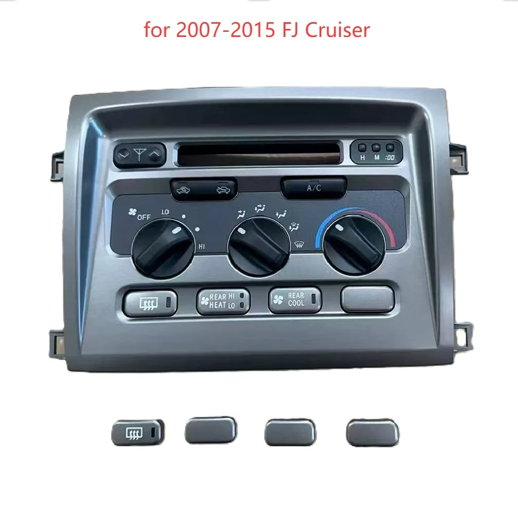 Liuquan Grey Панель кондиционера Кнопки климат-контроля для FJ Cruiser 2007-2015 гг.
Liuquan Grey Панель кондиционера Кнопки климат-контроля для FJ Cruiser 2007-2015 гг.
