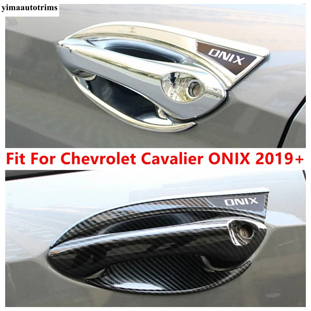 Door Handle Bowl Decoration Protection Cover Trim For Chevrolet Cavalier ONIX 2019 - 2022 ABS Chrome / Carbon Fiber Accessories
Door Handle Bowl Decoration Protection Cover Trim For Chevrolet Cavalier ONIX 2019 - 2022 ABS Chrome / Carbon Fiber Accessories