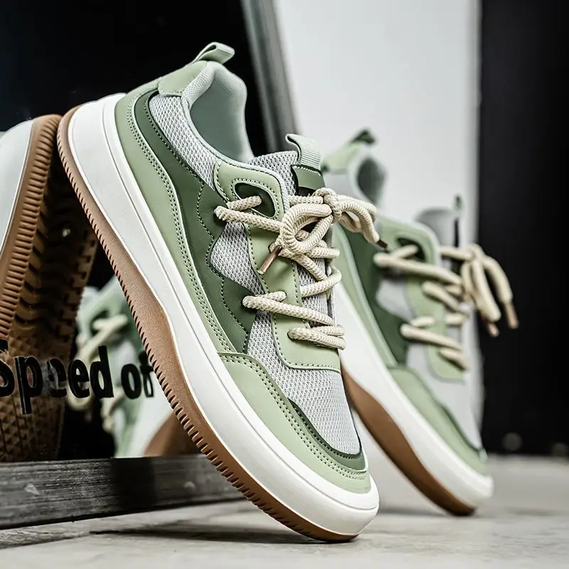 2026 Summer Men Casual Shoes New Trendy Versatile Fashion Board Shoes Thick Sole Retro Height Increasing Sneakers
2026 Summer Men Casual Shoes New Trendy Versatile Fashion Board Shoes Thick Sole Retro Height Increasing Sneakers