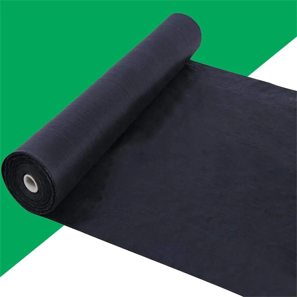 Heavy Duty Weed Barrier Landscape Fabric 5oz, 3ft x 100ft Black Ground Cover for Garden & Patio
Heavy Duty Weed Barrier Landscape Fabric 5oz, 3ft x 100ft Black Ground Cover for Garden & Patio
