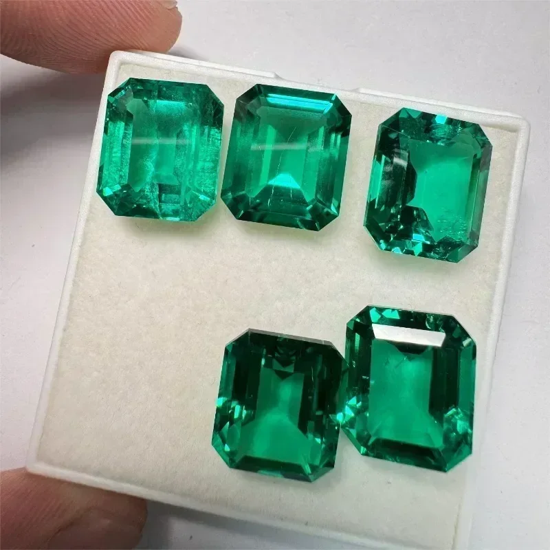 5pcs Synthetic Emerald Muzo Green Octagon Cut Loose Gemstones with AGL Certificate
5pcs Synthetic Emerald Muzo Green Octagon Cut Loose Gemstones with AGL Certificate