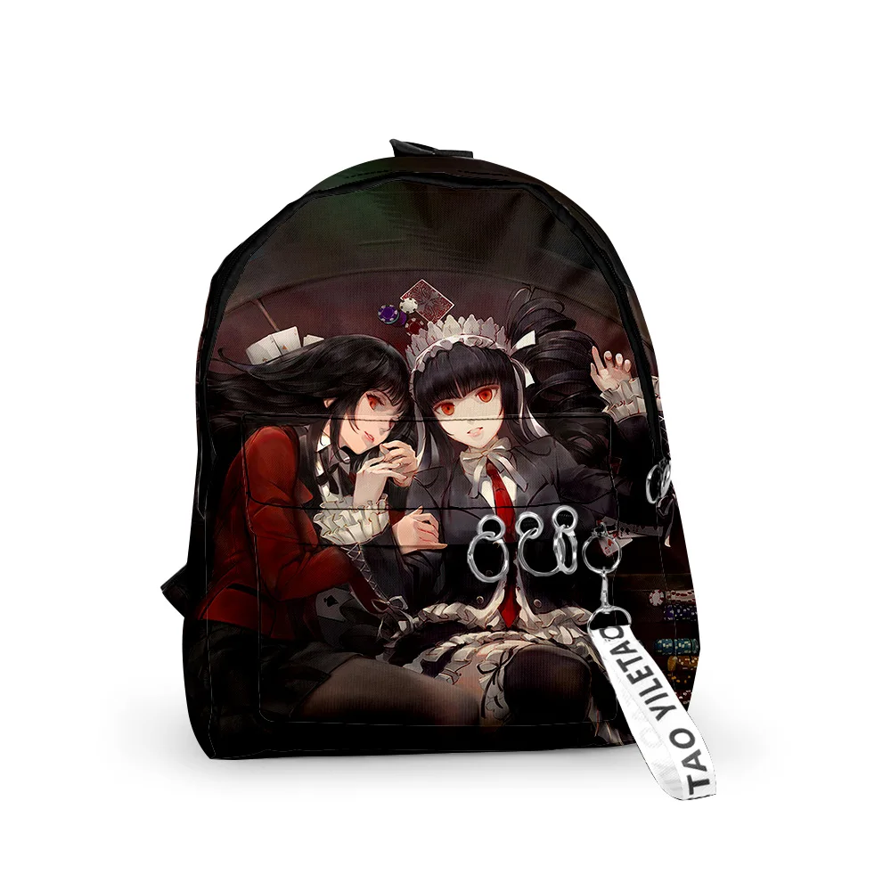 Модные Молодежные школьные ранцы Kakegurui Meari Saotome, рюкзаки для ноутбука, водонепроницаемые маленькие дорожные сумки из ткани Оксфорд с 3D-принтом и цепочкой для ключей
Модные Молодежные школьные ранцы Kakegurui Meari Saotome, рюкзаки для ноутбука, водонепроницаемые маленькие дорожные сумки из ткани Оксфорд с 3D-принтом и цепочкой для ключей