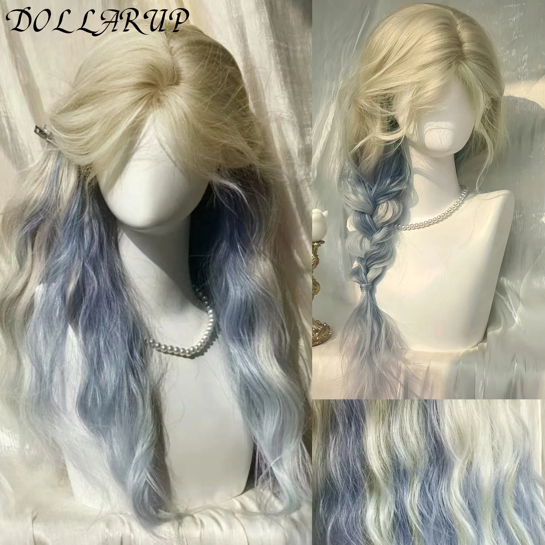 JKL Platinum 613 Парик блондинки Длинный волнистый синтетический парик с челкой вьющийся смешанный золотой для женщин Косплей Вечеринка Ежедневное использование Термостойкий
JKL Platinum 613 Парик блондинки Длинный волнистый синтетический парик с челкой вьющийся смешанный золотой для женщин Косплей Вечеринка Ежедневное использование Термостойкий