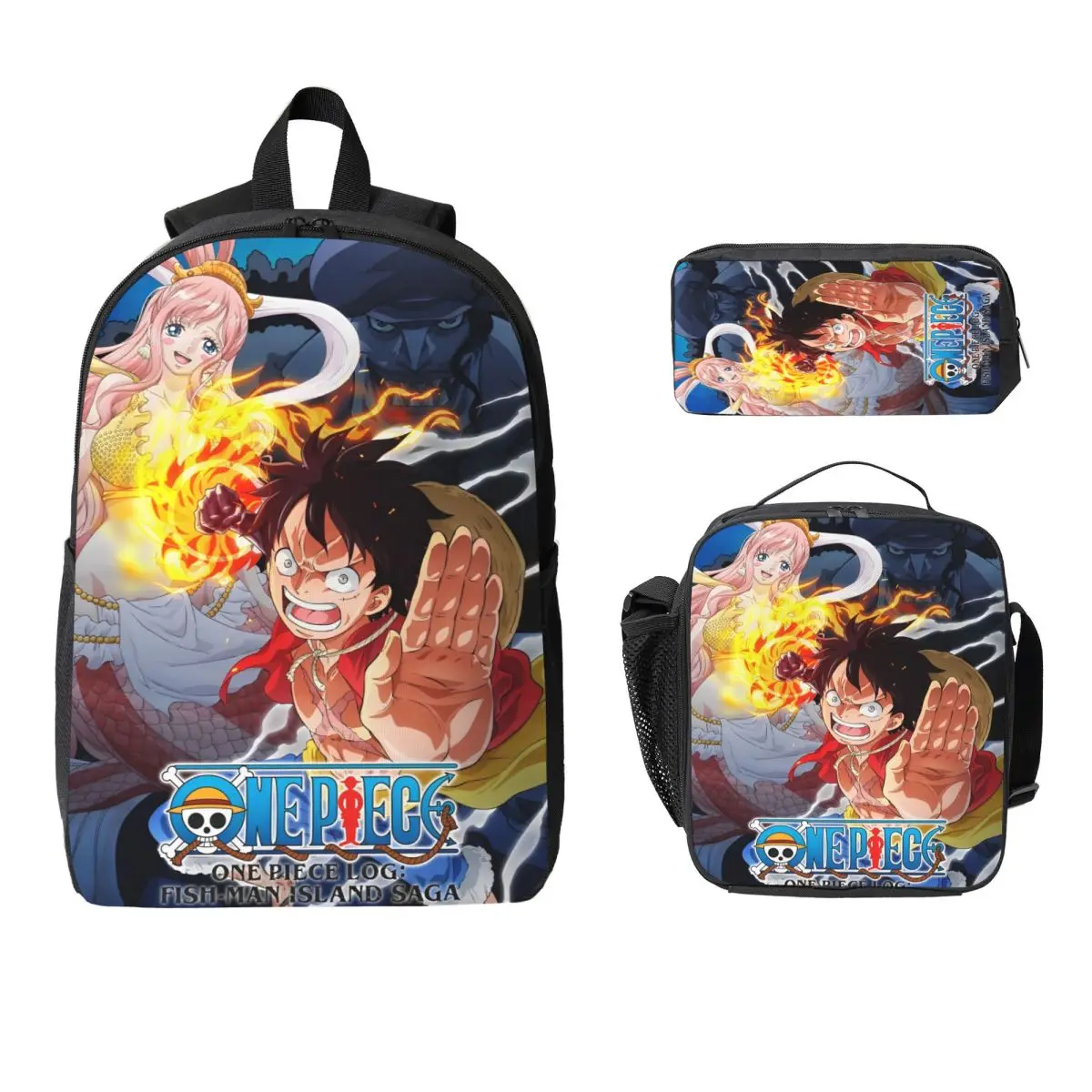 3Pcs Luffys O-one-pieces School bags Set for Boy Girl Pencil Boxes Backpack Sets with Lunch Box For School Students Knapsack
3Pcs Luffys O-one-pieces School bags Set for Boy Girl Pencil Boxes Backpack Sets with Lunch Box For School Students Knapsack