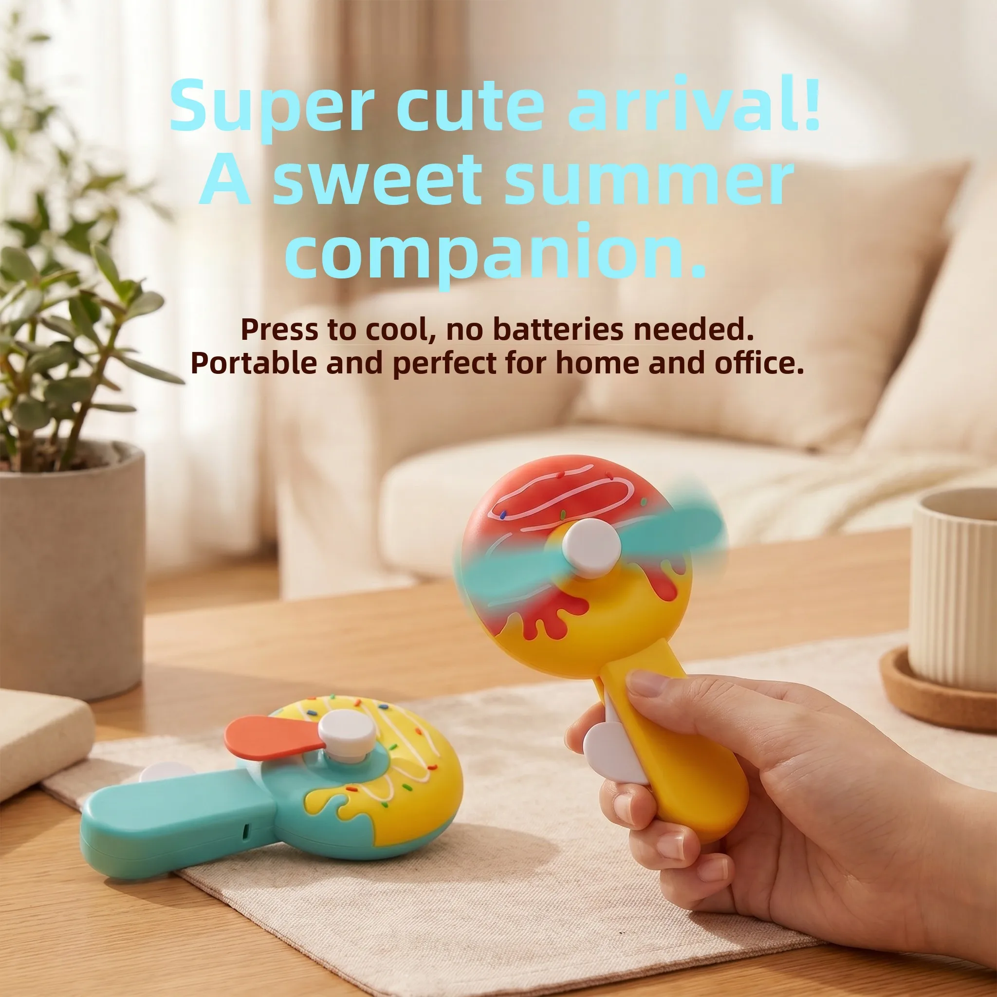 Portable Manual Fan Handheld Small Fan for Children Portable Fan to Carry around Toy That Consumes Physical Energy
Portable Manual Fan Handheld Small Fan for Children Portable Fan to Carry around Toy That Consumes Physical Energy