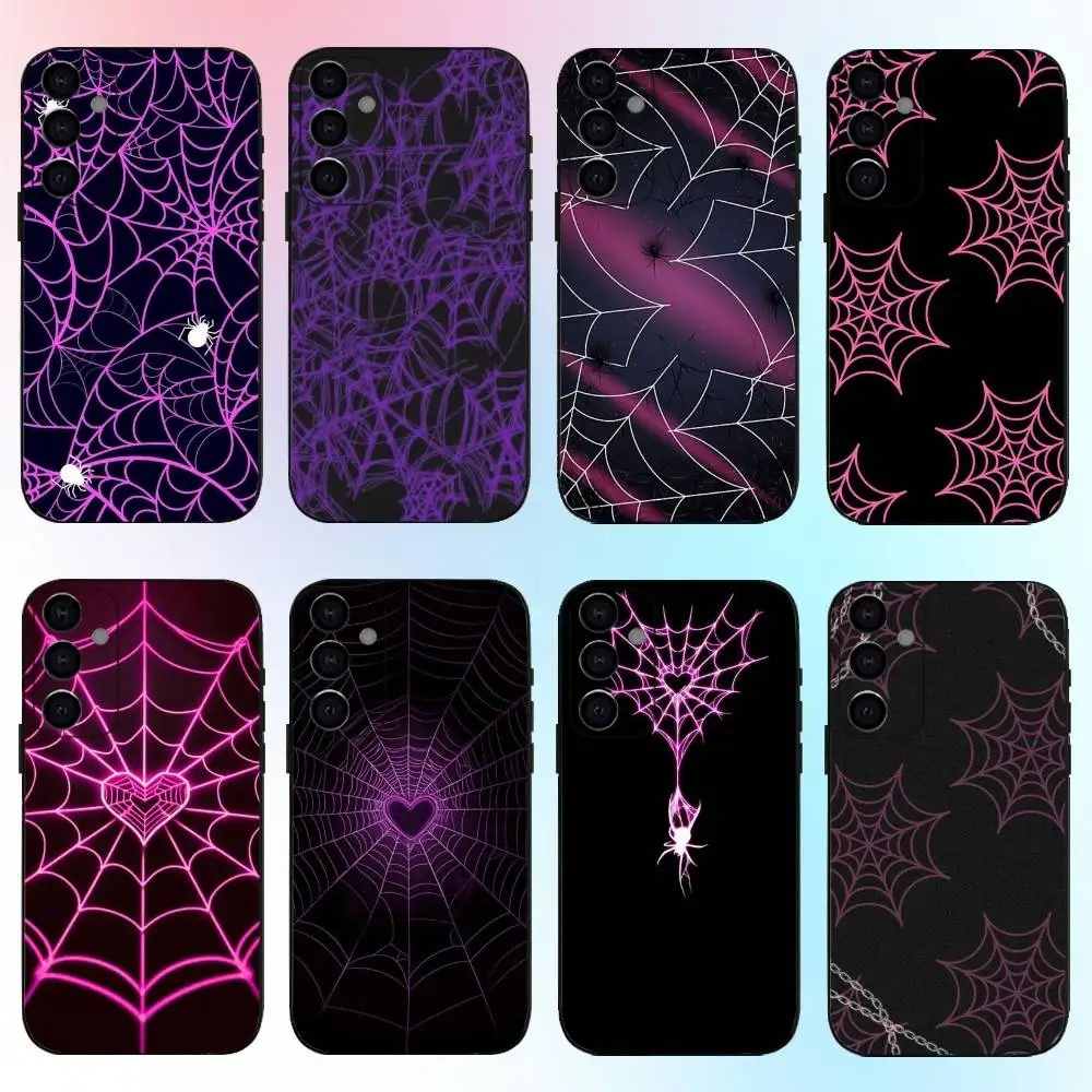 Spider Web Pattern Phone Case For Samsung Galaxy A73,A72,A71,A70,A53,A52,A51,Others Soft Black Cover
Spider Web Pattern Phone Case For Samsung Galaxy A73,A72,A71,A70,A53,A52,A51,Others Soft Black Cover