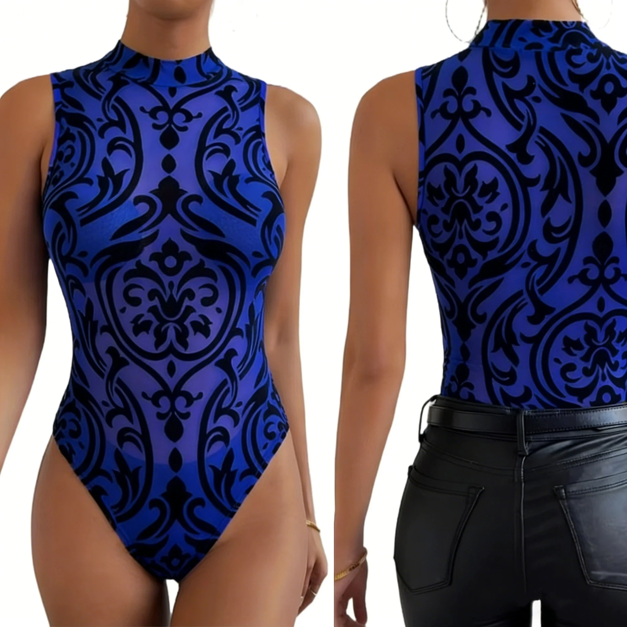 Sleeveless Bodycon Playsuits Woman New Fashion Festival Jumpsuits Sexy Lace Knit Jumpsuit For Women Elegant Skinny Bodysuits
Sleeveless Bodycon Playsuits Woman New Fashion Festival Jumpsuits Sexy Lace Knit Jumpsuit For Women Elegant Skinny Bodysuits
