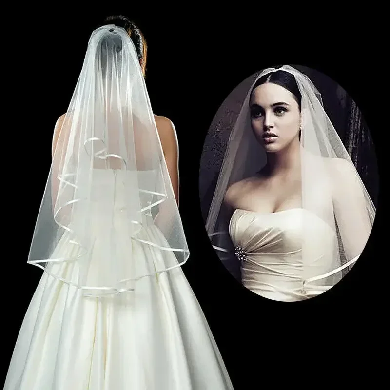Wedding Veil White Ivory Bridal Two Layers First Holy Communion Party
Wedding Veil White Ivory Bridal Two Layers First Holy Communion Party