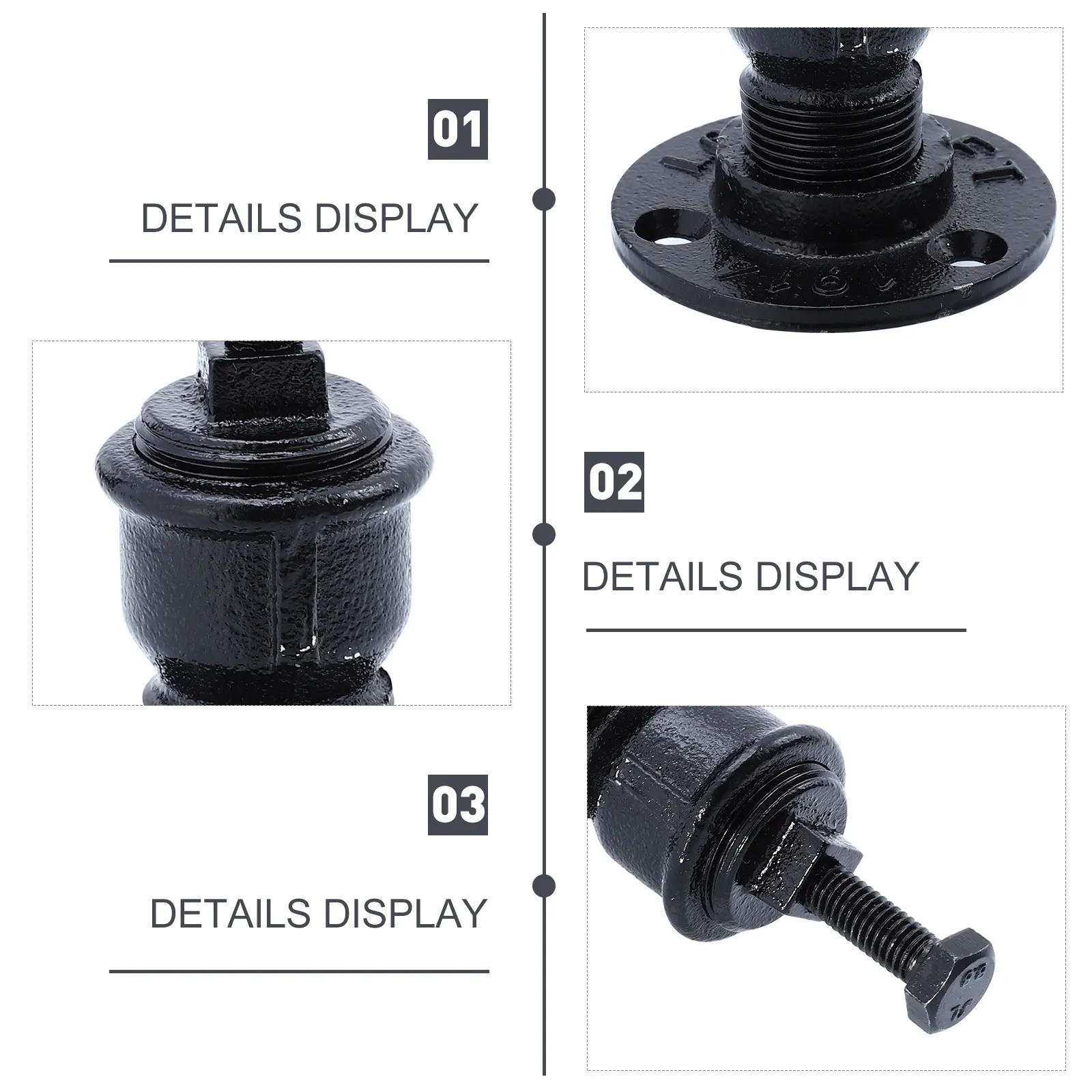 2 Pcs Handrail Fixing Parts Mount Brackets Heavy-duty Mounting Hardware Fence Railing Home Supply Deck Wall-mounted Connecting
2 Pcs Handrail Fixing Parts Mount Brackets Heavy-duty Mounting Hardware Fence Railing Home Supply Deck Wall-mounted Connecting