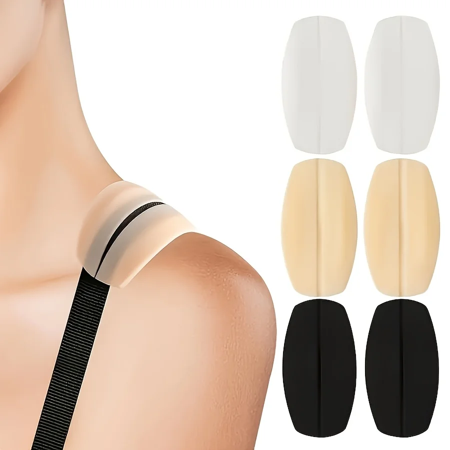 4 pieces of non-slip silicone bra shoulder strap pad - invisible - comfortable non-slip shoulder pad - suitable for solid color bras (non-material)
4 pieces of non-slip silicone bra shoulder strap pad - invisible - comfortable non-slip shoulder pad - suitable for solid color bras (non-material)