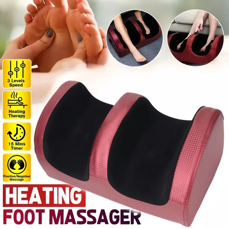 Hot Compression Electric Foot Massager Heating Therapy Shiatsu Kneading Roller Muscle Relaxation Pain Relief Foot Spa Machines
Hot Compression Electric Foot Massager Heating Therapy Shiatsu Kneading Roller Muscle Relaxation Pain Relief Foot Spa Machines