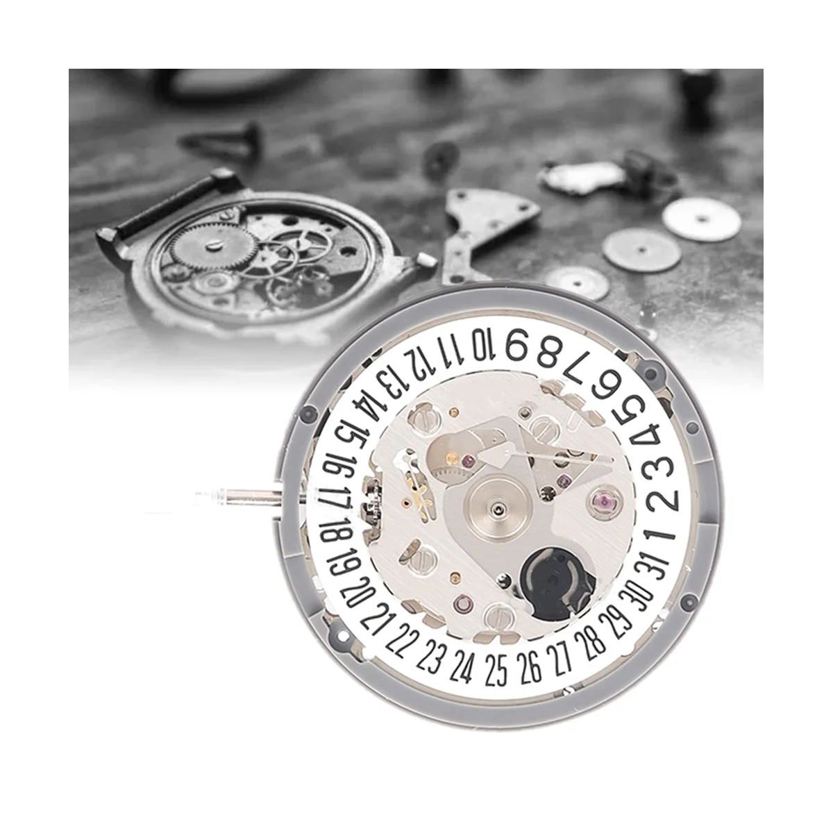 NH35/NH35A Watch Movement 6 O'Clock Calendar High-Precision Automatic Mechanical Watch Movement Replacement for Men
NH35/NH35A Watch Movement 6 O'Clock Calendar High-Precision Automatic Mechanical Watch Movement Replacement for Men
