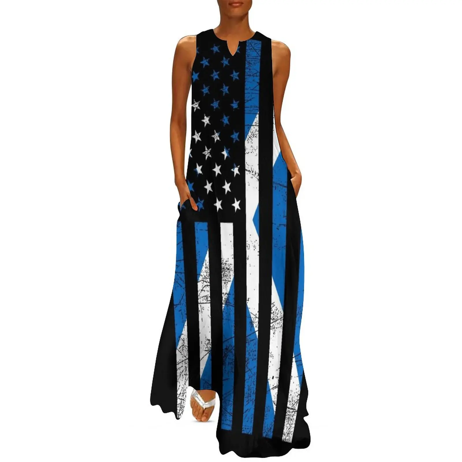 Scottish American flag Long Dress Woman fashion summer clothes Women's dress dress for women summer
Scottish American flag Long Dress Woman fashion summer clothes Women's dress dress for women summer