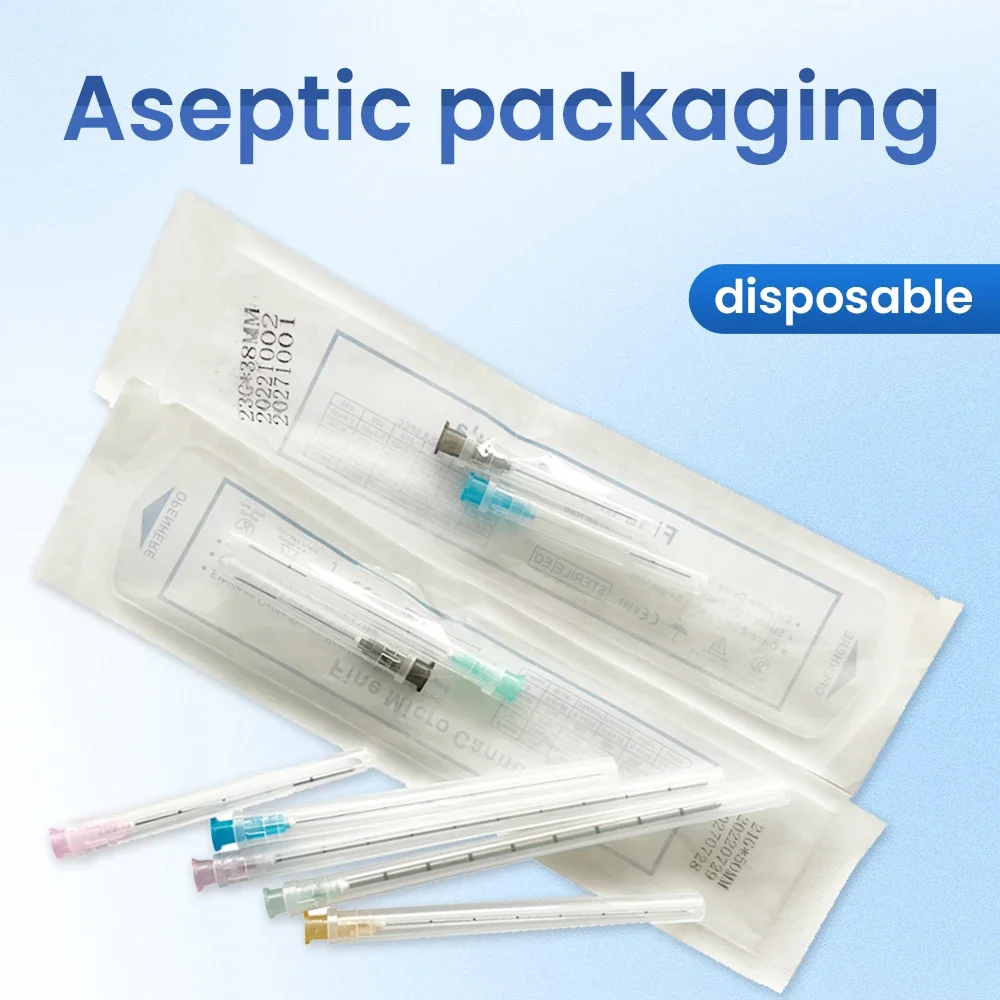 Factory Disposable Blunt-tip Cannula 22g 23G 25G 27G 18G 30G sterile Blunt Fine Body Piercing Micro Needles Cannula Syringe
Factory Disposable Blunt-tip Cannula 22g 23G 25G 27G 18G 30G sterile Blunt Fine Body Piercing Micro Needles Cannula Syringe
