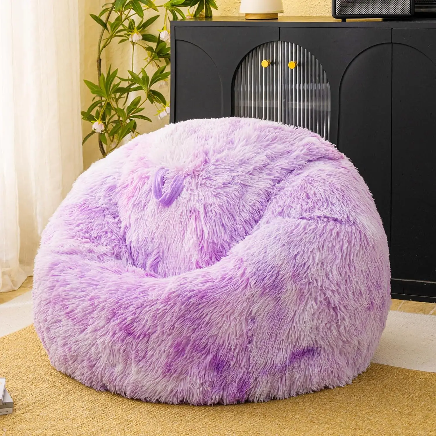Purple Tie Dye Faux Fur Bean Bag Cover Soft Shaggy Slip Resistant Storage for Bedroom Kids Teens
Purple Tie Dye Faux Fur Bean Bag Cover Soft Shaggy Slip Resistant Storage for Bedroom Kids Teens