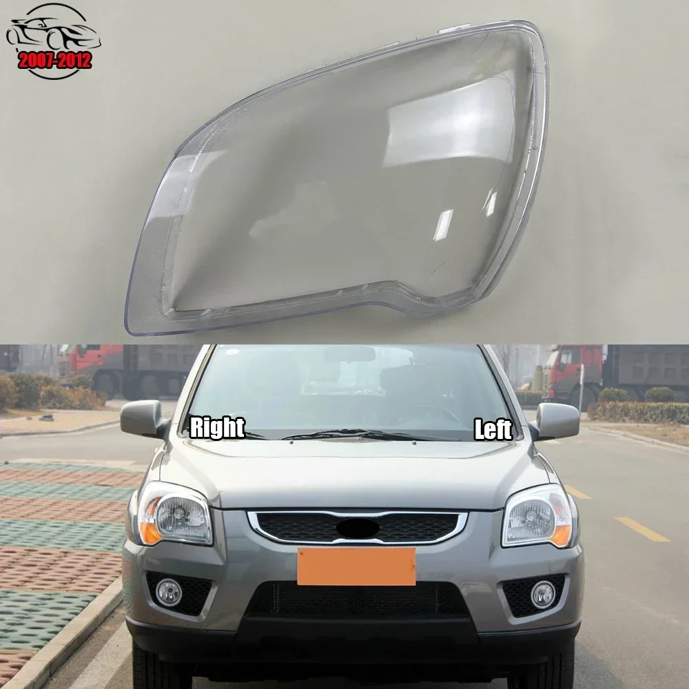 For Kia Sportage 2007- 2012 Car Lens Glass Light Lamp Headlamp Shell Auto Transparent Lampshade Case Lampcover Headlight Cover
For Kia Sportage 2007- 2012 Car Lens Glass Light Lamp Headlamp Shell Auto Transparent Lampshade Case Lampcover Headlight Cover