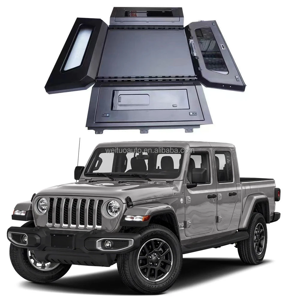 Pickup Aluminium/steel 4x4 Slide on Camper Truck Topper Canopy for jeep Gladiator Hardtop sliding Windows on both sides
Pickup Aluminium/steel 4x4 Slide on Camper Truck Topper Canopy for jeep Gladiator Hardtop sliding Windows on both sides